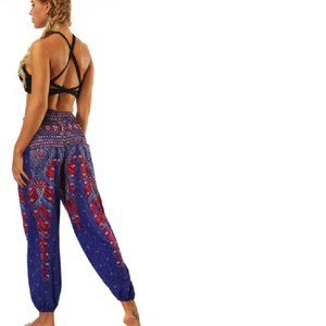Bohemian harem floral pants